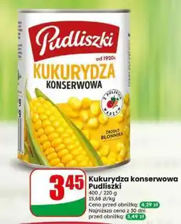 Dino Kukurydza konserwowa Pudliszki oferta