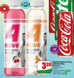 Dino Napój niegazowany witaminowy 4move oferta