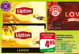 Dino Herbata czarna aromatyzowana Lipton oferta