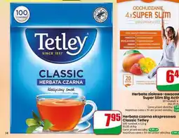 Dino HERBATA CZARNA EKSPRESOWA CLASSIC TETLEY oferta