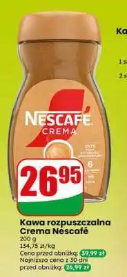 Dino Kawa rozpuszczalna Crema Nescafé oferta