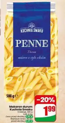 Dino Makaron durum Kuchnia Smaku oferta
