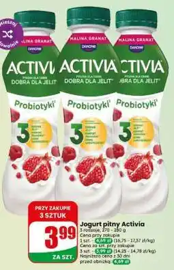Dino Jogurt pitny Activia oferta