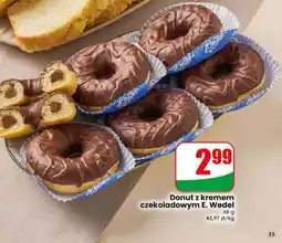 Dino Donut z kremem czekoladowym E.Wedel oferta