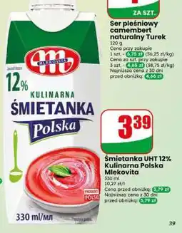Dino Śmietanka UHT 12% kulinarna polska Mlekovita oferta