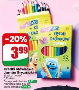 Dino KREDKI OŁÓWKOWE JUMBO GRYZMAKI oferta