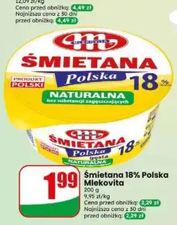 Dino Śmietana 18% Polska Mlekovita oferta