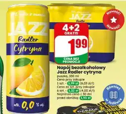Dino Napój bezalkoholowy Jazz Radler cytryna oferta