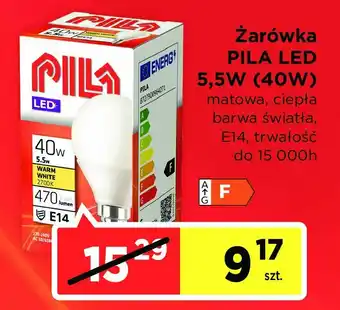 Carrefour Żarówka led 5.5w e14 40w 1 SZT oferta