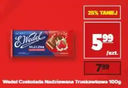API MARKET Wedel Czekolada Nadziewana Truskawkowa oferta