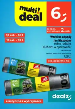 Dealz Worki na odpady Jan Niezbędny oferta