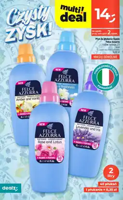 Dealz Płyn do płukania tkanin Felce Azzurra oferta