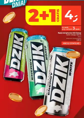 Napój energetyczny Dzik Energy