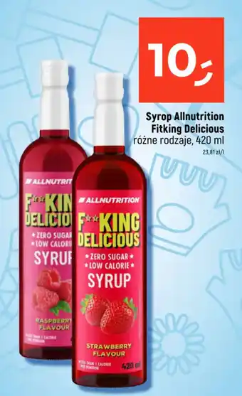 Syrop Allnutrition Fitking Delicious