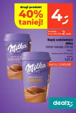 Dealz Napój czekoladowy Milka oferta