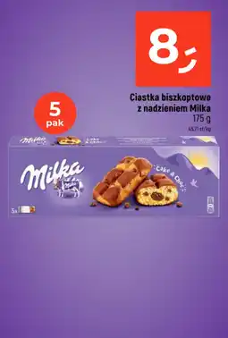 Dealz Ciastka biszkoptowe z nadzieniem Milka oferta