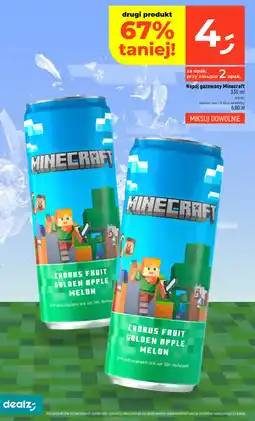Dealz Napój gazowany Minecraft oferta