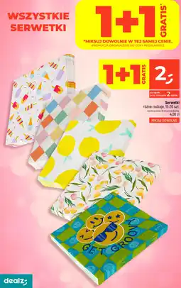 Dealz Serwetki oferta