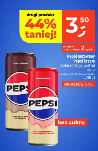 Napój gazowany Pepsi Cream
