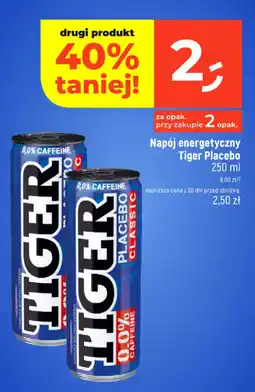 Dealz Napój energetyczny Tiger Placebo oferta