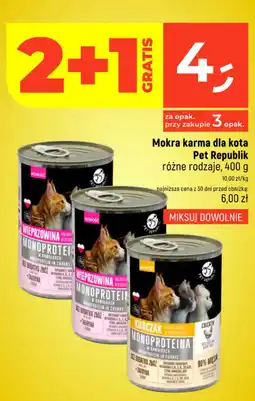 Dealz Mokra karma dla kota Pet Republik oferta