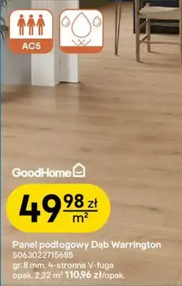 Castorama Panel podłogowy Dąb Warrington GoodHome oferta