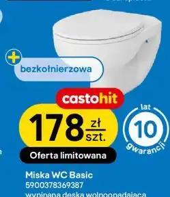 Castorama Miska WC Basic oferta