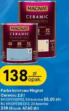 Castorama Farba kolorowa Magnat Ceramic oferta