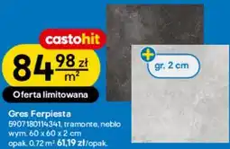 Castorama Gres Ferpiesta 60 x 60 x 2 cm oferta