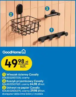 Castorama GoodHome Wieszak ścienny Cavally oferta