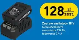 Castorama Mac Allister Zestaw zasilający 18 V 5063022888549 oferta