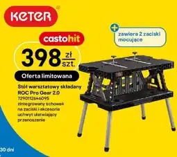 Castorama Keter Stół warsztatowy składany ROC Pro Gear 2.0 oferta