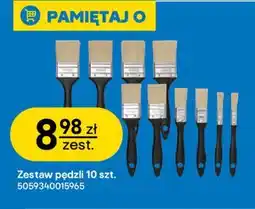 Castorama Zestaw pędzli 10 szt oferta