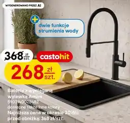 Castorama Bateria z wyciąganą wylewką Amira oferta