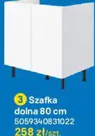 Castorama Szafka dolna Pragma 80 cm oferta