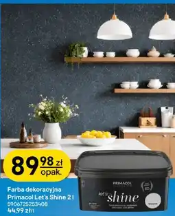 Castorama Farba dekoracyjna Primacol Let's Shine oferta
