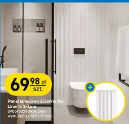 Castorama Panel lamelowy ścienny Vox Linerio S-Line biały oferta