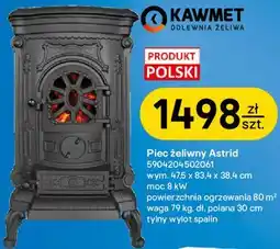 Castorama Piec żeliwny Astrid KAW-MET oferta