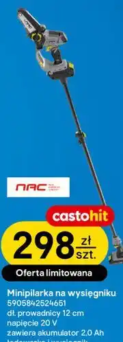 Castorama Minipilarka na wysięgniku NAC oferta