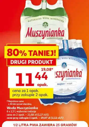 Woda gazowana Muszynianka
