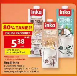 Auchan Napój owsiany Inka Owsiane oferta