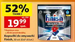 Auchan Tabletki do zmywarek regular Finish Quantum oferta