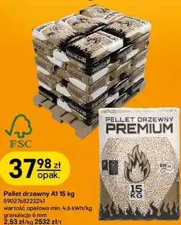 Castorama Pellet drzewny Premium A1 oferta