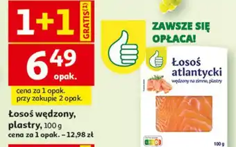 Łosoś sałatkowy wędzony na zimno Podniesiony Kciuk