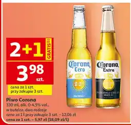 Auchan Piwo Corona Cero oferta