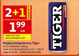 Auchan Napój classic Tiger Energy Drink oferta