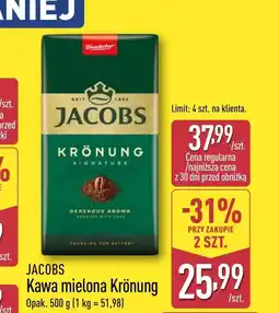 ALDI Kawa mielona Jacobs oferta
