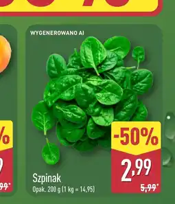 ALDI Szpinak oferta