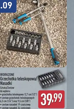 ALDI Zestaw nasadek Workzone oferta