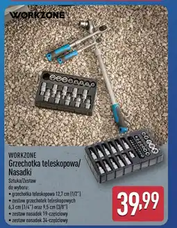 ALDI Zestaw nasadek Workzone oferta